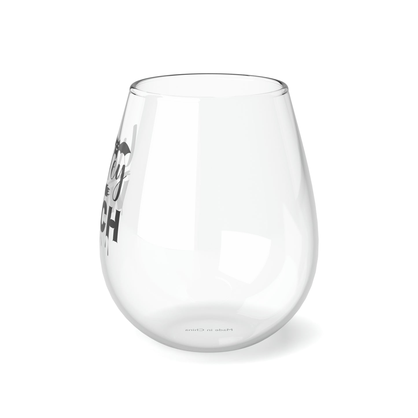 Winey Witch Stemless Wine Glass
