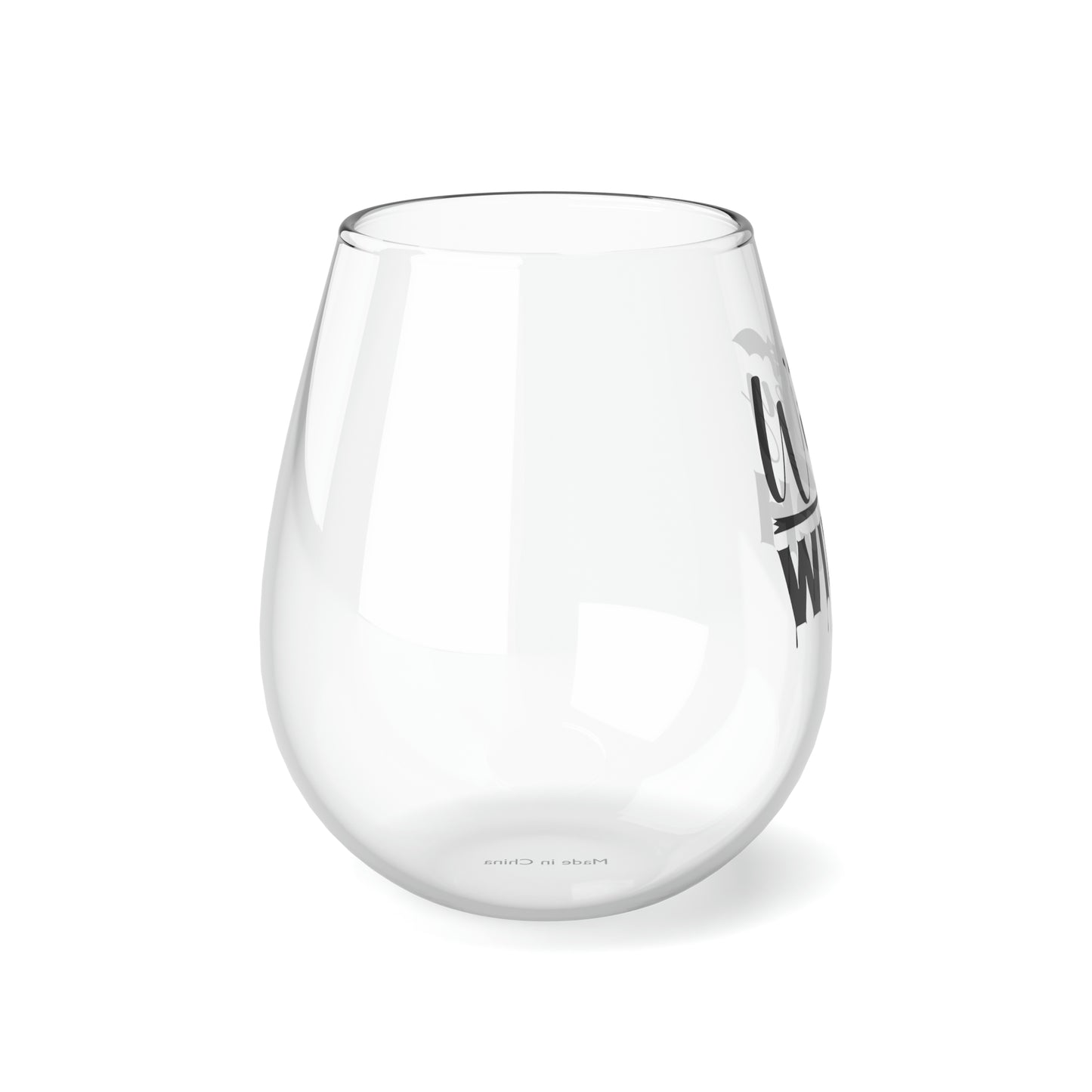 Winey Witch Stemless Wine Glass