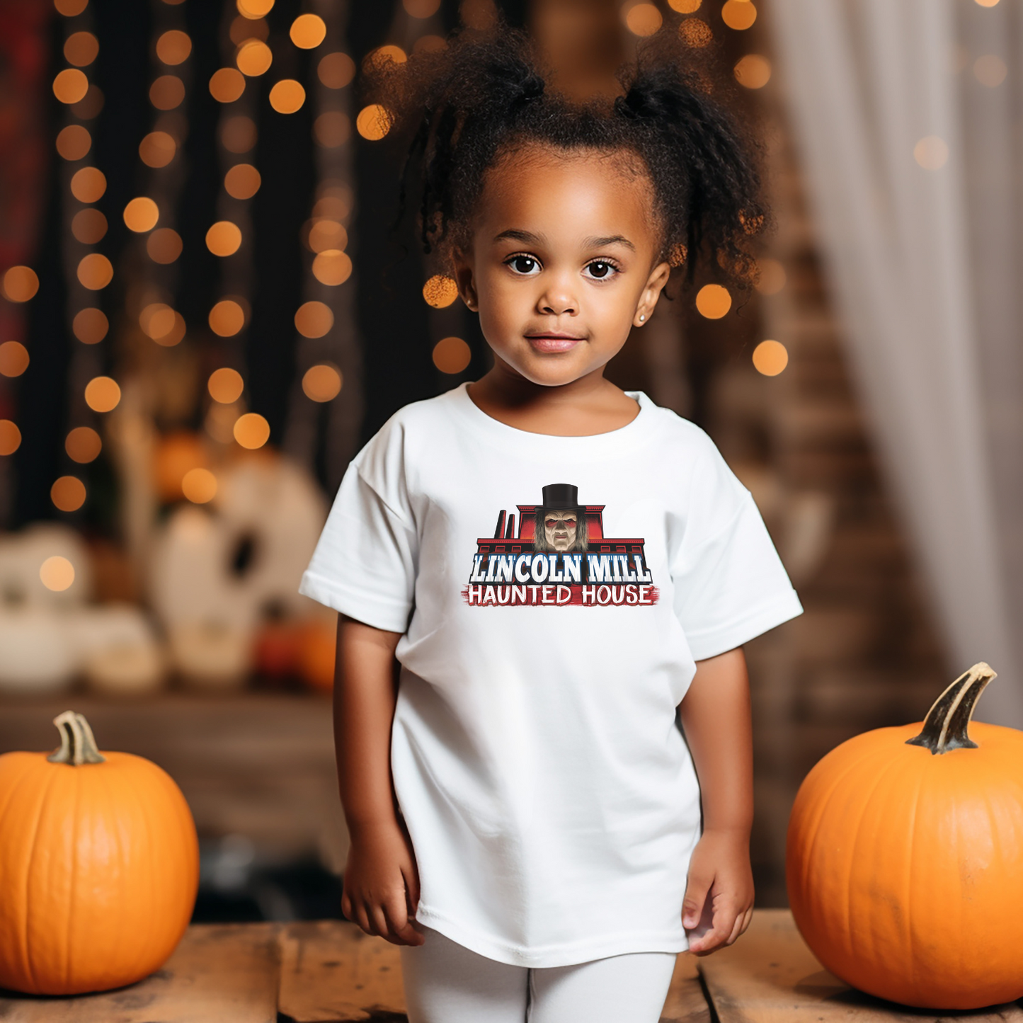 Lincoln Mill Haunted House Collector T-Shirt