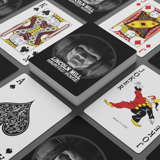 Lincoln Mill Haunted House Playing Cards