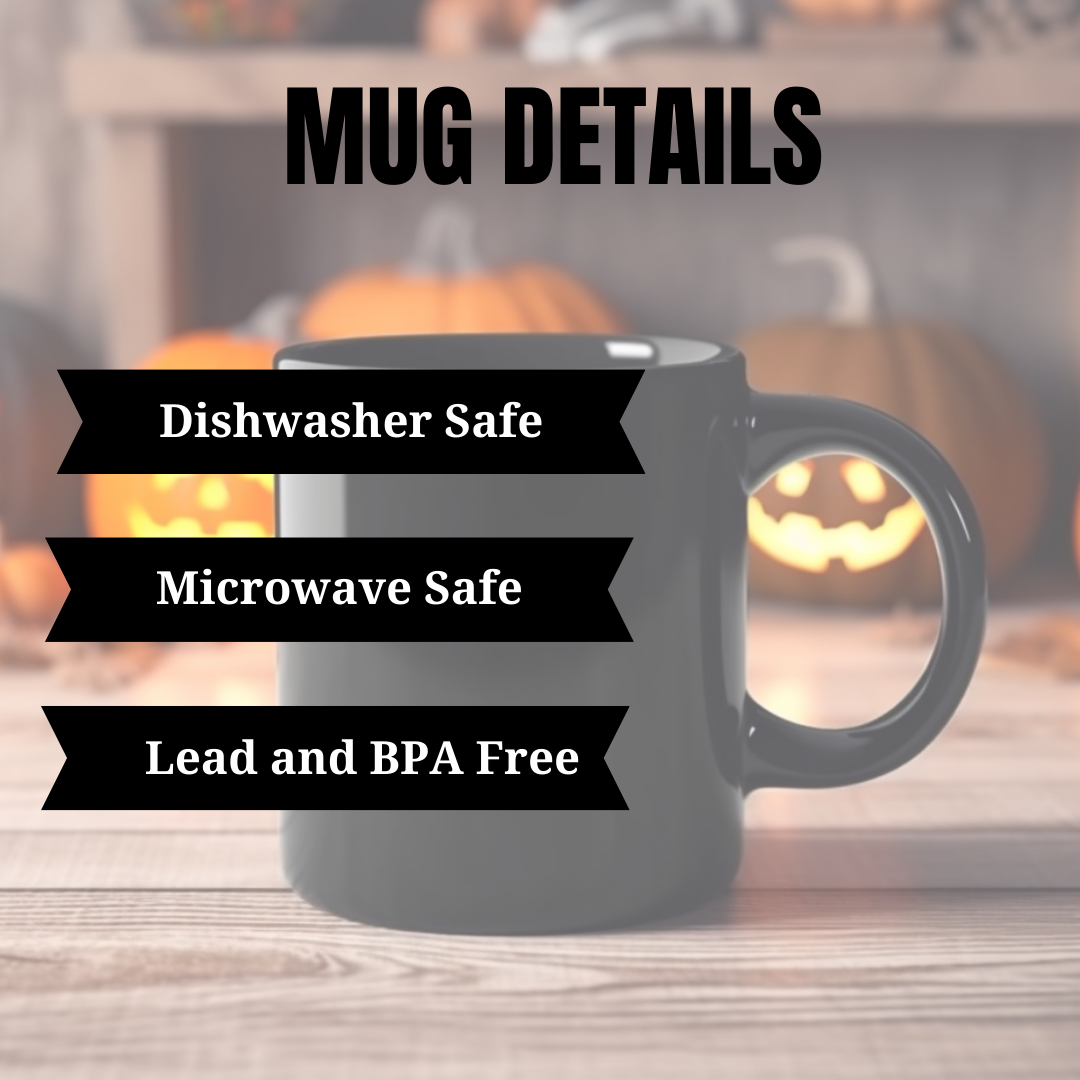 Lincoln Mill Haunted House Viktor Kane and Mill 11oz Black Mug