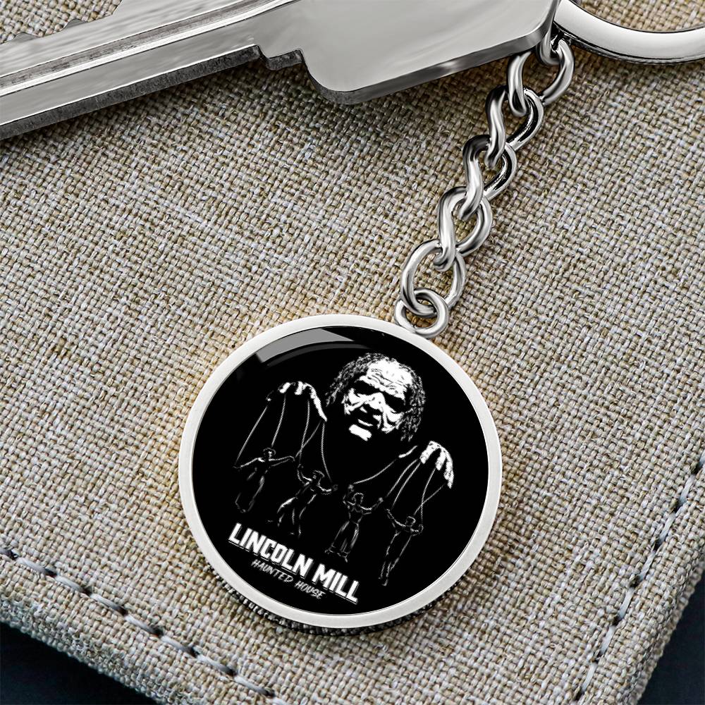 Lincoln Mill Haunted House Viktor Kane Puppeteer Keychain