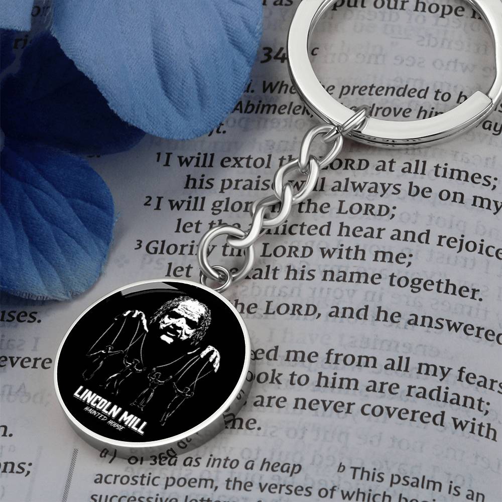 Lincoln Mill Haunted House Viktor Kane Puppeteer Keychain