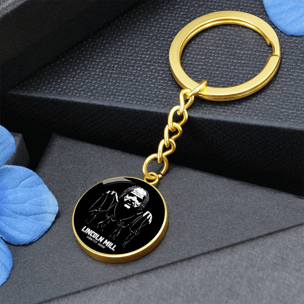 Lincoln Mill Haunted House Viktor Kane Puppeteer Keychain