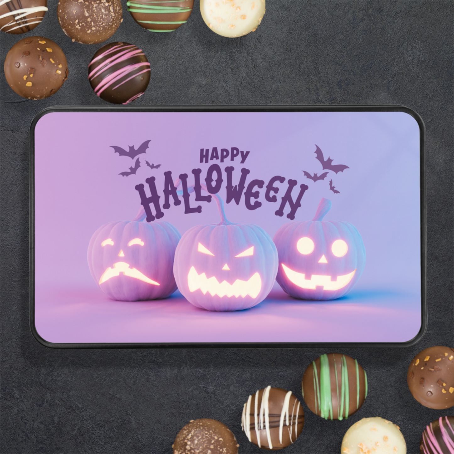 Halloween Chocolate Chocolate Truffle Gift Box - Keepsake Tin
