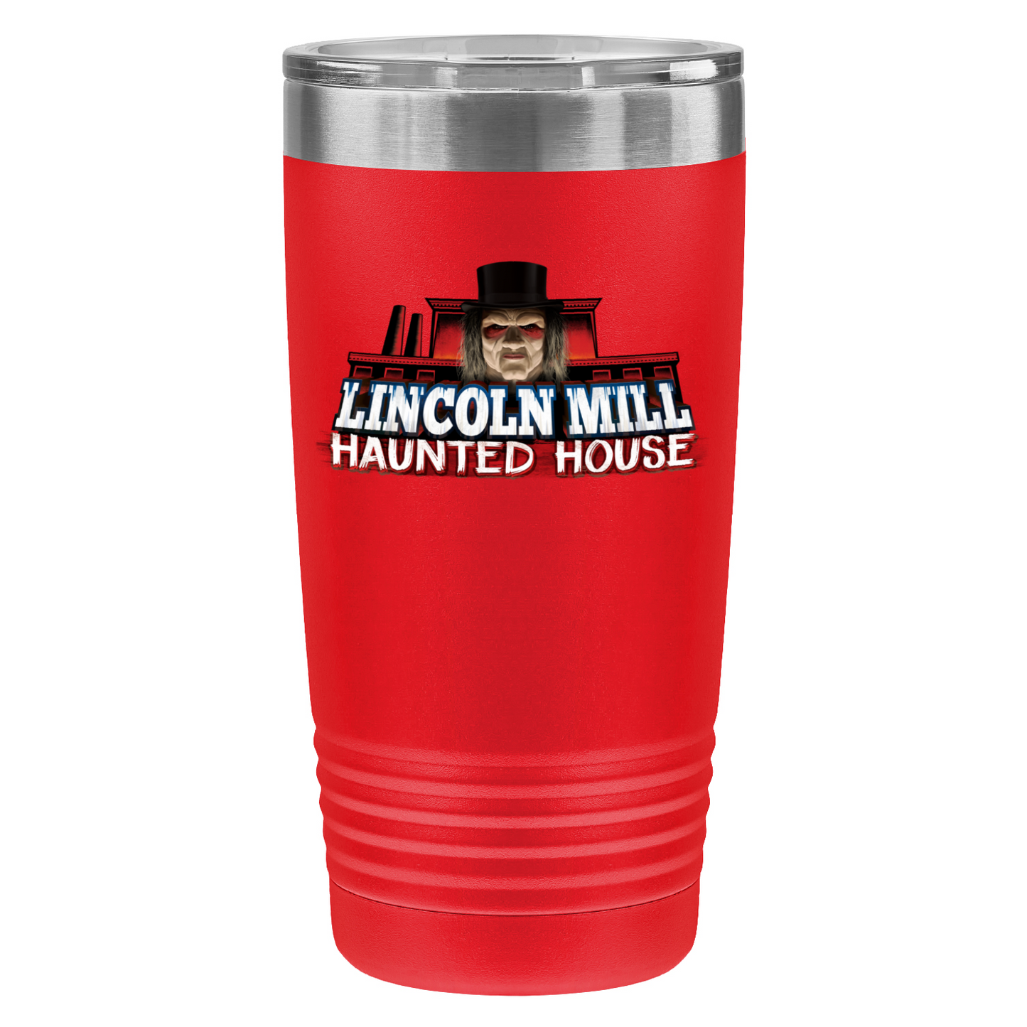 Lincoln Mill Haunted House Insulated Tumbler