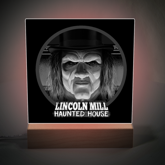 Lincoln Mill Haunted House Viktor Kane Plaque NIghtstand