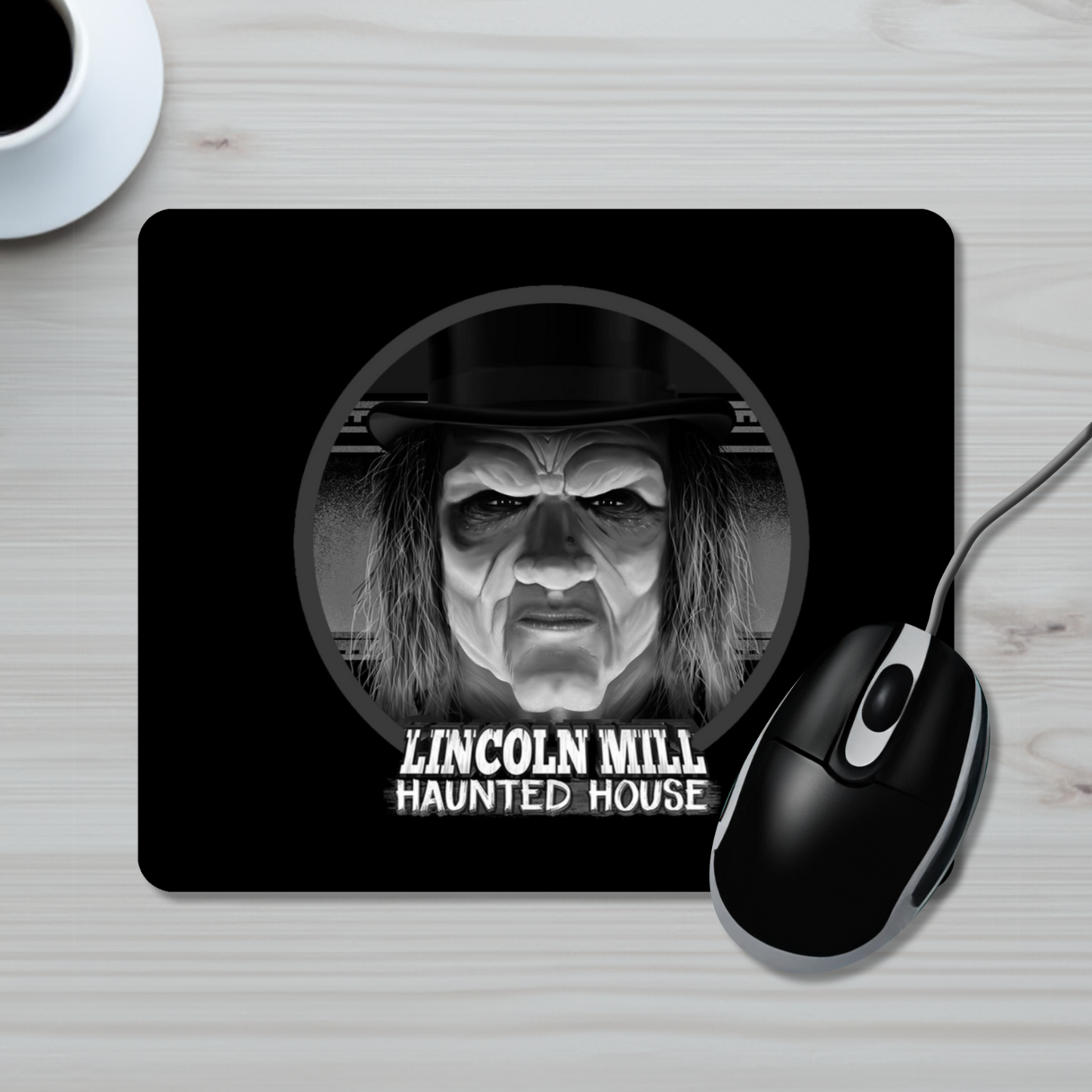 Lincoln Mill Haunted House Viktor Kane Mouse Pad