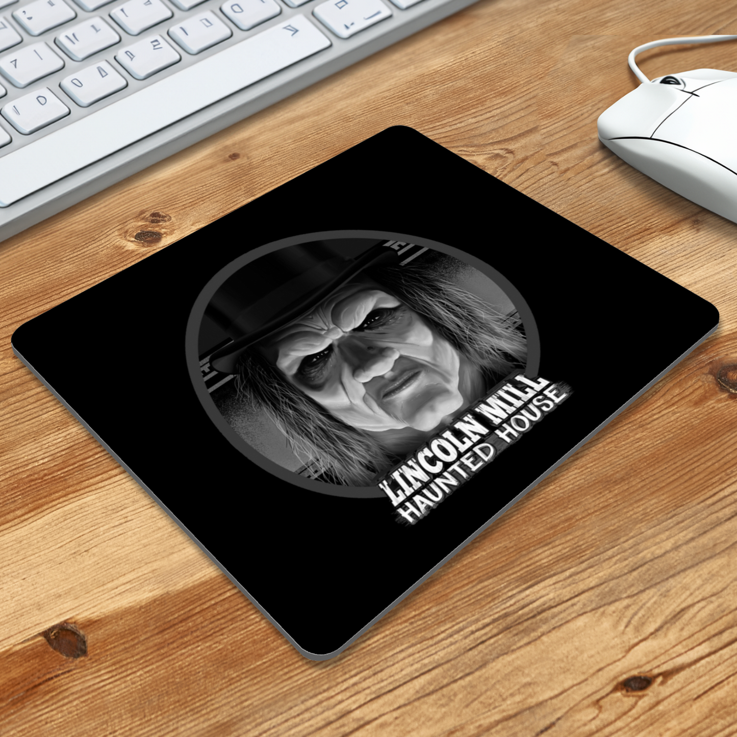 Lincoln Mill Haunted House Viktor Kane Mouse Pad