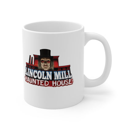 Lincoln Mill Haunted House 11oz Coffee Mug