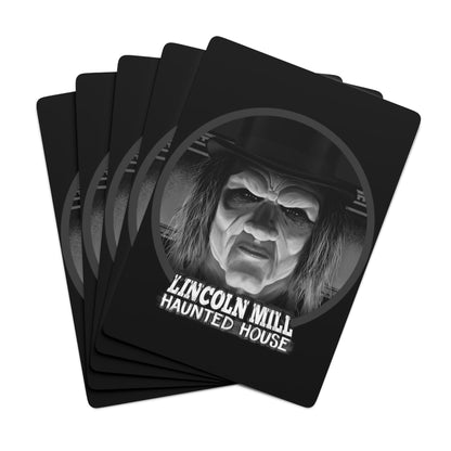 Lincoln Mill Haunted House Playing Cards