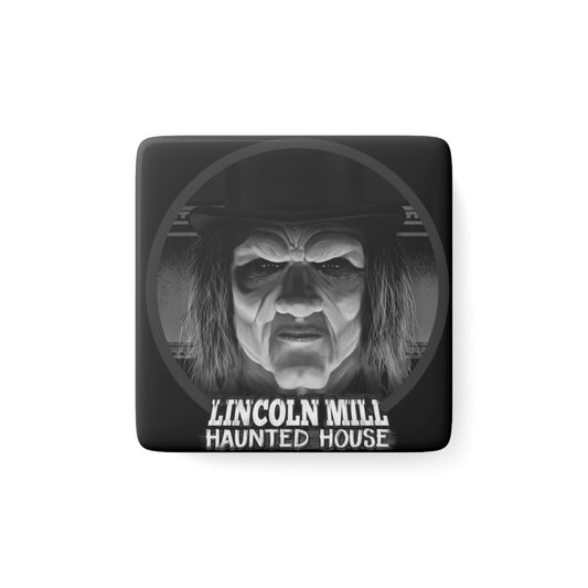 Lincoln Mill Haunted House Viktor Kane Porcelain Magnet