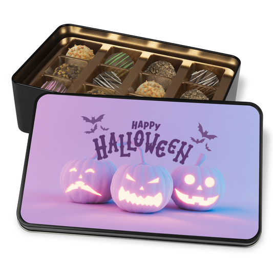 Halloween Chocolate Chocolate Truffle Gift Box - Keepsake Tin