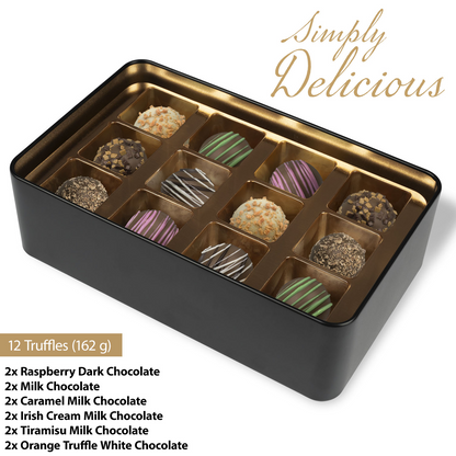 Viktor's Sweet Indulgence - Chocolate Truffles and Keepsake Tin