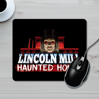 Lincoln Mill Haunted House Mouse Pad